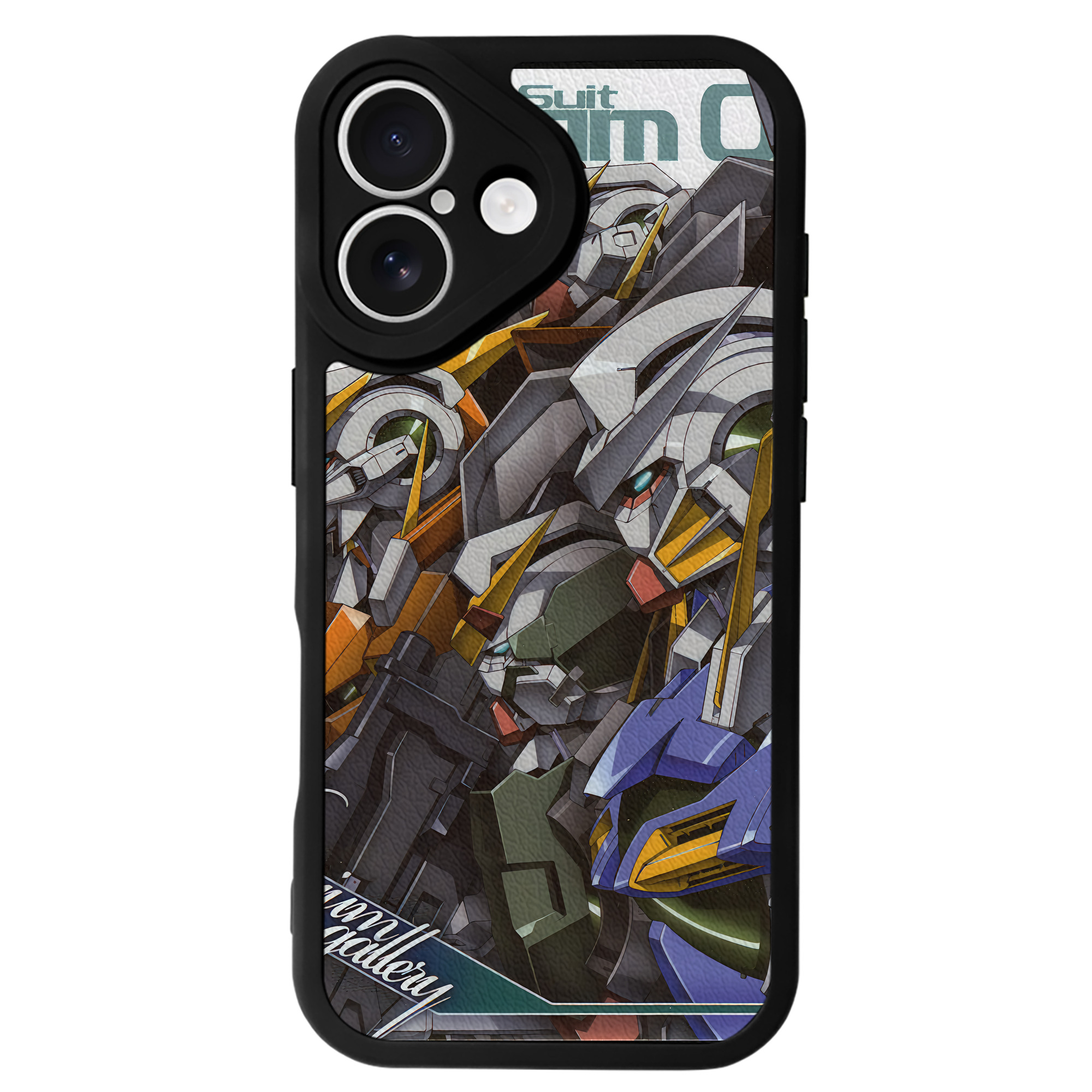 （画像用） 機動戦士ガンダム Mobile Suit Gundam 【iPhone 16シリーズ対応】シリコンスマホケース（レザー調） 材質：シリコン